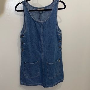 Vintage Jean / denim Express Dress 100% Cotton